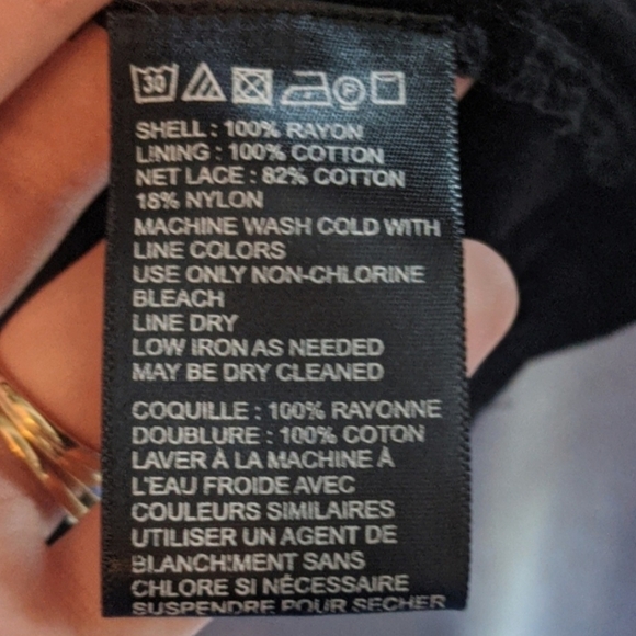 Urban Outfitters Marissa Floral Gauzy Lace Black Romper Women's Small S EUC Cute - Picture 10 of 11